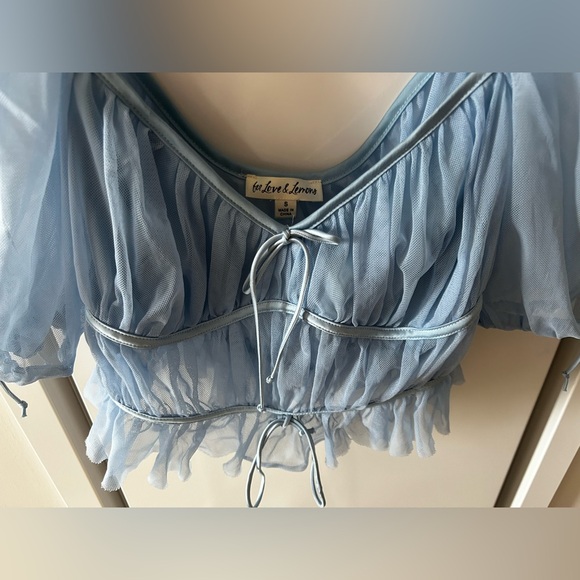 For Love & Lemons: Puff Sleeve Top - Picture 3 of 3